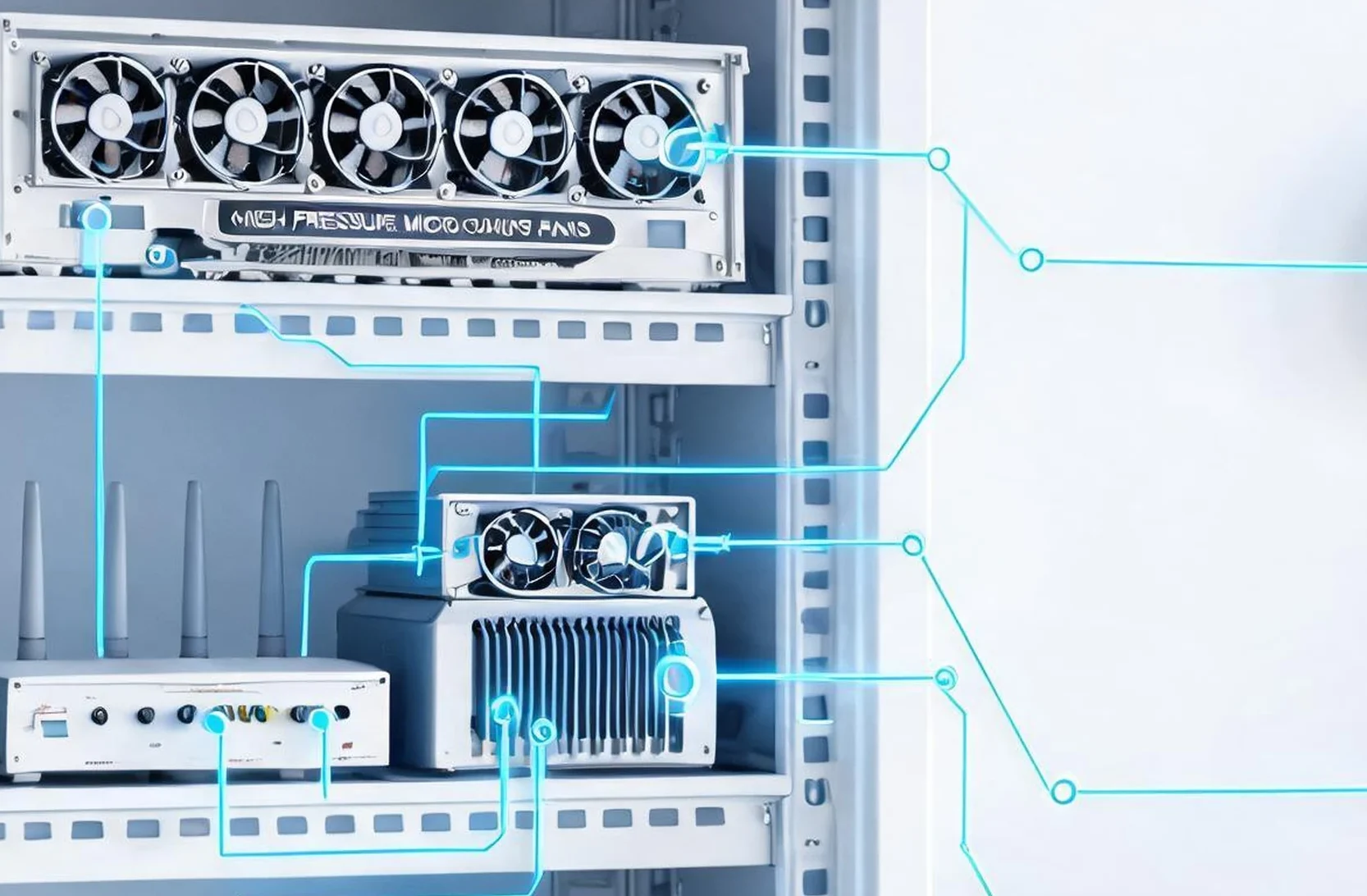 AIoT Cooling Solutions for Smart Life Network Communication Equipment