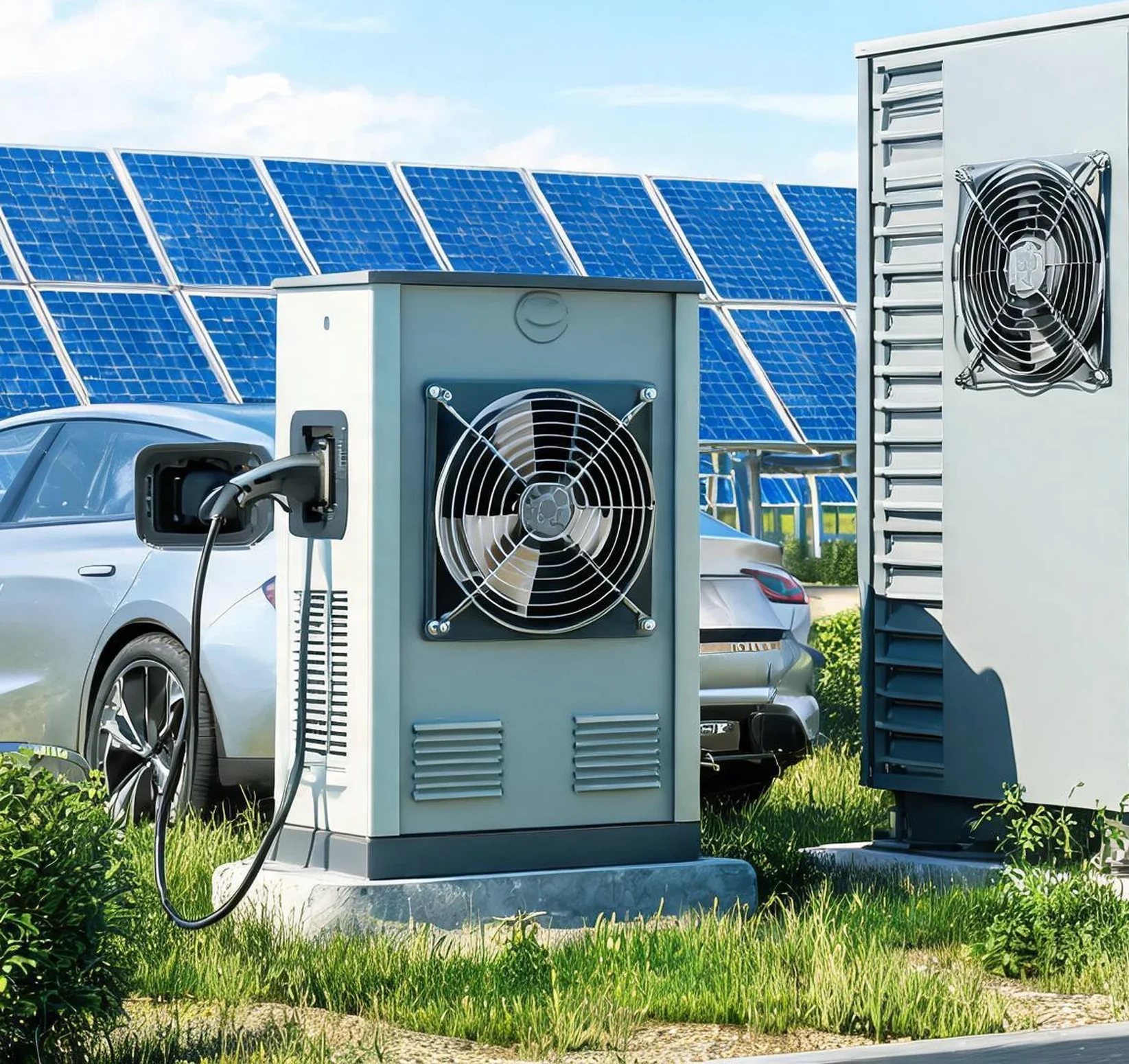 Renewable Energy Thermal Solutions for EV Charging and Energy Storage Systems